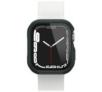 Bumper OtterBox Eclipse avec Protecteur d'écran intégré pour Apple Watch Series 9/8/7-41mm, Verre trempé, Antichoc, Anti-Chute, Coque de Protection, élégant pour Apple Watch, Vert/Gris