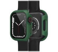 Bumper OtterBox Eclipse avec Protecteur d'écran intégré pour Apple Watch Series 9/8/7-41mm, Verre trempé, Antichoc, Anti-Chute, Coque de Protection, élégant pour Apple Watch, Vert Foncé