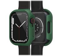 Bumper OtterBox Eclipse avec Protecteur d'écran intégré pour Apple Watch Series 9/8/7-45mm, Verre trempé, Antichoc, Anti-Chute, Coque de Protection, élégant pour Apple Watch, Vert Foncé