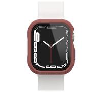 Bumper OtterBox Eclipse avec Protecteur d'écran intégré pour Apple Watch Series 9/8/7-45mm, Verre trempé, Antichoc, Anti-Chute, Coque de Protection, élégant pour Apple Watch, Marron/Bleu