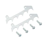 Bumper Spike Felling Dog Kit Pièces de Remplacement de métal Lourd pour MS170 MS180 MS210 MS250 Save 2PCS SIGNIFICATIONS avec vis idéaux pour la forêt agricole