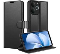 BUMPER ZENATERRA-Coque Realme Note 70T/Note 70, premium PU fermeture magnétique, porte-cartes, support, blocage RFID