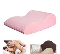 Bumpy Cuddles Pillow - 45° Angle Perfect Position, Bumpy Cuddles Wedge Pillow, Fits Up to Size 22, Waterproof Lining, Machine Washable Ergonomic Posture Designed Specifically for G (Pink)
