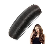 Bun de cheveux invisible blonde_ coussinets à cheveux moelleux | Outil d'insertion de style | Fibre à mailles souples | Booster en volume léger | Prise en charge du de lifting naturel | Access