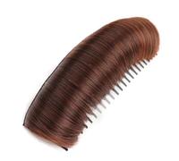Bun de cheveux invisible blonde_ coussinets à cheveux moelleux | Outil d'insertion de style | Fibre à mailles souples | Booster en volume léger | Prise en charge du de lifting naturel | Access