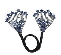 Bun Hair Maker - à cheveux en strass French Twist | Pince boule élégante pour les fêtes, dîners, mariages, accessoires pour cheveux rapides et élégants pour des coiffures sans effort et des co