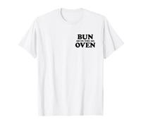 Bun in The Oven Annonce DE Grossesse DE BÉBÉ Reveal T-Shirt