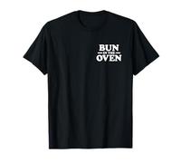 Bun in The Oven Annonce DE Grossesse DE BÉBÉ Reveal T-Shirt