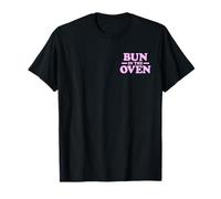 Bun in The Oven Annonce DE Grossesse DE BÉBÉ Reveal T-Shirt
