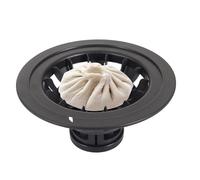 Bun Maker Machine - 18x18x9cm/ Impression automatique pour petits pains farcis et cuits à la vapeur, outil de fabrication de petits pains anti-part | Avec moule, sandwich Makerr, usage domestique et