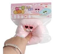 Bun Shaped Pinch Toy - Relaxing Dough Ball Fidget, Soft Foam Hand Press Stress Relief, Tactile Comfort Play Object, Toy for Kids Teens Adults Boys Girls Birthday Christmas Stocking Classroom