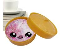 Bun Squeeze Toy - Cute Glitter Bread Shape Stress Reliever, Funny Antistress Fidget Object | Multifunctional Relaxation Accessory Suitable Adults Students Work Study Home Office Travel Party Favors