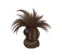 Bun Wig, Claw Clip Messy Buns, Comfortable Faux Hairpieces Extension, Fake Updo Compact for Women, Travel Parties, Messy Style, Stylish Look for Effortless Hairdos