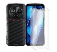 BUNAL pour Doogee DK10 (6.67") Protecteur D'écran, Verre Trempé(3 Pièces) HD Résistant Aux Rayures de Protection Anti-Rayures Protection Film
