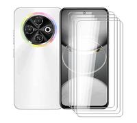 BUNALFaa 4 Pack Verre trempé écran Film pour Tecno Spark 30C (6.67") Protection écran Film de Résistance aux Rayures,Anti-Casse,Anti-Chute téléphone Film trempé