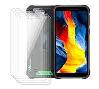 BUNALFaa 5 Pack Verre trempé écran Film pour Oukitel G2 (6.00") Protection écran Film de Résistance aux Rayures,Anti-Casse,Anti-Chute téléphone Film trempé