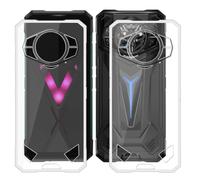 BUNALFaa Coque pour Doogee S200 Plus (6.72"), (2 Pièces) Transparent Souple Silicone TPU Bumper Case Anti-Rayures et Aux Chutes Housse Étui pour Doogee S200 Plus