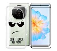 BUNALFaa Coque pour FOSSiBOT S3 Pro (6.67") + 2 Pack HD Verre Trempé, Phone Case Cover Étui Souple Silicone Housse Protection Bumper+Écran Film Protection - Ne Pas Toucher