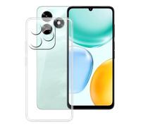 BUNALFaa Coque pour Honor X5c Plus (6.74"), Transparent Souple Silicone TPU Bumper Case Anti-Rayures et Aux Chutes Housse Étui pour Honor X5c Plus -Transparent