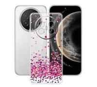 BUNALFaa Coque pour Huawei Mate 70 Air (7.0"), Transparent Souple Silicone TPU Bumper Case Anti-Rayures et Aux Chutes Housse Étui pour Huawei Mate 70 Air -Faites Attention