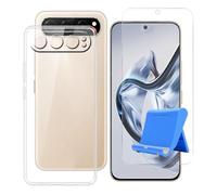 BUNALFaa Coque pour Nubia Air (6.78") + HD Verre Trempé Écran, Phone Case Cover Étui Souple Silicone Housse Protection Bumper avec Support pour Téléphone Portable