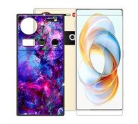 BUNALFaa Coque pour ZTE Nubia Z70 Ultra (6.85") + Protecteur d'écran, Case Résistant Aux Chutes et Aux Chocs Housse en TPU Protection Étui pour ZTE Nubia Z70 Ultra - La Nuit étoilée