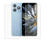 BUNALFaa pour Blackview wave 9C (6.56") Verre Trempé,Protecteur D'écran,(2 Pièces) HD Résistant Aux Rayures de Protection Anti-Rayures Protection Film