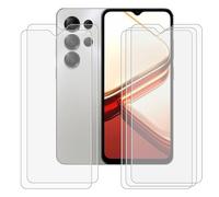 BUNALFaa pour Doogee Note 56X Pro (6.56") Verre Trempé,Protecteur D'écran,(5 Pièces) HD Résistant Aux Rayures de Protection Anti-Rayures Protection Film