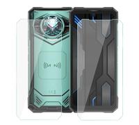 BUNALFaa pour Doogee S200X VIP (6.72") Verre Trempé,Protecteur D'écran,(2 Pièces) HD Résistant Aux Rayures de Protection Anti-Rayures Protection Film