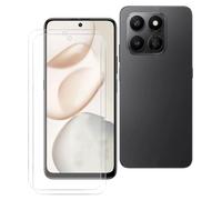 BUNALFaa pour Honor 400 Smart 5G (6.77") Verre Trempé,Protecteur D'écran,(2 Pièces) HD Résistant Aux Rayures de Protection Anti-Rayures Protection Film