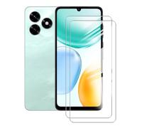 BUNALFaa pour Honor X5c Plus (6.74") Verre Trempé,Protecteur D'écran,(2 Pièces) HD Résistant Aux Rayures de Protection Anti-Rayures Protection Film