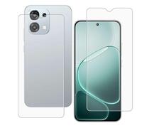 BUNALFaa pour Oppo A6 Pro 4G (6.57") Verre Trempé,Protecteur D'écran,(2 Pièces) HD Résistant Aux Rayures de Protection Anti-Rayures Protection Film