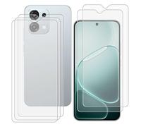 BUNALFaa pour Oppo A6 Pro 4G (6.57") Verre Trempé,Protecteur D'écran,(5 Pièces) HD Résistant Aux Rayures de Protection Anti-Rayures Protection Film