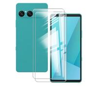 BUNALFaa pour Sony Xperia 10 VII (6.1") Verre Trempé,Protecteur D'écran,(2 Pièces) HD Résistant Aux Rayures de Protection Anti-Rayures Protection Film