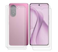 BUNALFaa pour Vivo V60e (6.77") Verre Trempé,Protecteur D'écran,(5 Pièces) HD Résistant Aux Rayures de Protection Anti-Rayures Protection Film