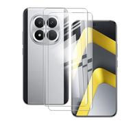 BUNALFaa pour Xiaomi Poco M8 Pro (6.83") Verre Trempé,Protecteur D'écran,(2 Pièces) HD Résistant Aux Rayures de Protection Anti-Rayures Protection Film