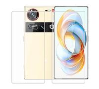 BUNALFaa pour ZTE Mubia Z70S Ultra (6.85") Verre Trempé,Protecteur D'écran,(2 Pièces) HD Résistant Aux Rayures de Protection Anti-Rayures Protection Film
