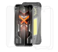BUNALFaa Verre trempé pour Blackview Rock 5 6.78" Ensemble | Inclus Verre trempé - Protection écran HD Dureté 9H - Résistant à la déchirure - Tactile haute sensibilité 3 Piece