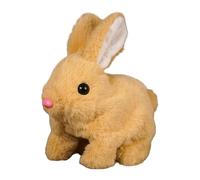 Bunby - Mon jouet de lapin réaliste, jouet de lapin interactif réaliste, jouet de lapin en peluche réaliste, lapin interactif électronique Walk Pet Doll avec des sons, Bunny en peluche réaliste