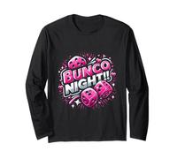 Bunco Night Funny Bunco Dice Game Night Femme Manche Longue