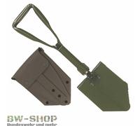 BUNDESWEHR BÊCHE PLIANTE NEUVE BW BÊCHE FELDSPATH TRIPLE AVEC SAC OLIVE