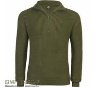 BUNDESWEHR TROYER OLIVE BW PULL ARMÉE PULL DE TRAVAIL CHASSE TRICOT ROLLI PULL