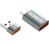 Bundle Adaptateur Otg Usb-C Vers Usb Et Usb Vers Usb-C, Usb-C Femelle Vers Usb 3.0 Mâle Et Usb 3.0 Femelle Vers Usb-C Mâle Compatible Avec Macbook Pro Et Chargeur De Type C Convertisseur De [Z1595]