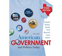 Bundle: American Government and Politics Today - Texas Edition, 2011-2012, 15th + Election 2010: An American Government Supplement