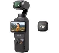 Bundle Audio DJI Osmo Pocket 3 avec émetteur Mic 3 | Caméra de poche avec stabilisateur pour vlogs, 1″ CMOS et 4K/120 fps
