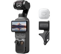 Bundle Audio DJI Osmo Pocket 4 avec Mic Mini 2S TX, caméra vlog de poche | CMOS 1 pouce et 4K/240 ips, stabilisation sur 3 axes