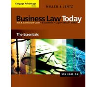 Bundle: Cengage Advantage Books: Business Law Today: The Essentials, 9th + Study Guide
