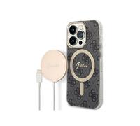 Bundle Coque pour iPhone 14 Pro 4G et Chargeur Sans Fil 15W, Gris