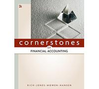 Bundle: Cornerstones of Financial Accounting, 2nd + Aplia Printed Access Card