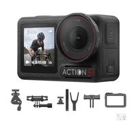 Bundle Cyclisme sur Route DJI Osmo Action 5 Pro, Caméra d’Action 4K, Vidéos avec Stabilisation, 4 h d’Autonomie Prolongée, Démontage Magnétique Rapide, Cam pour Vélo avec Support de Siège Vélo, etc.